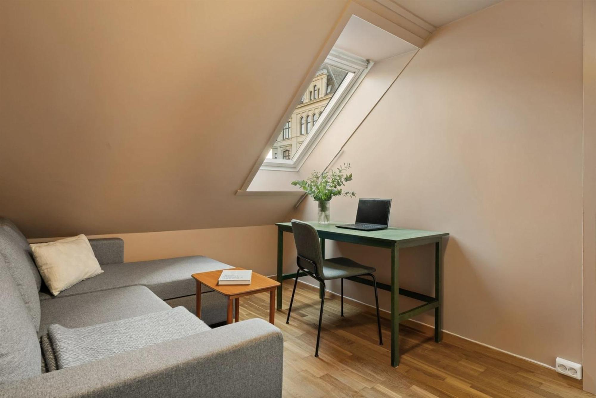 Penthouse In The Heart Of With Beautiful Private Rooftop Appartement Bergen